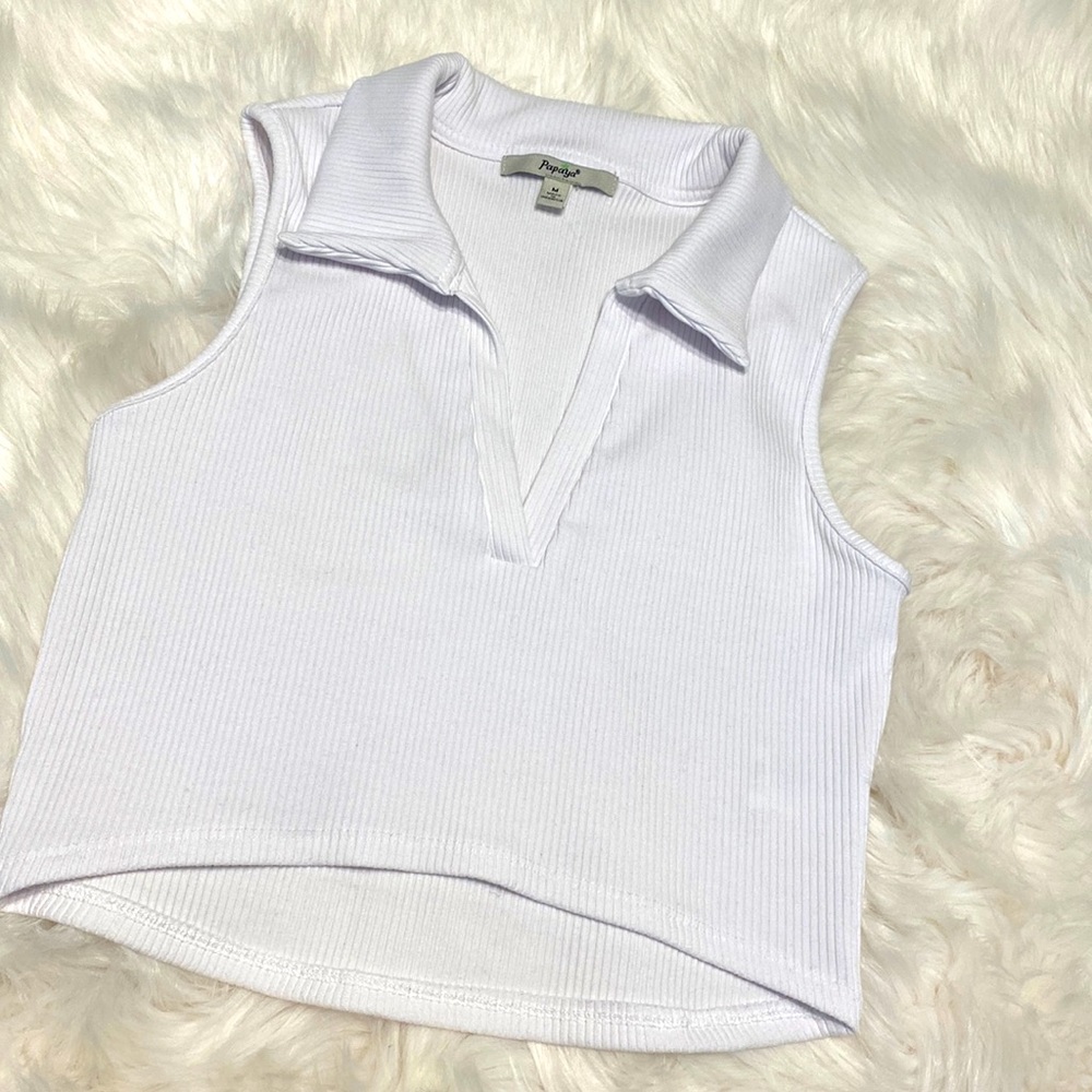 Polo Crop Tank